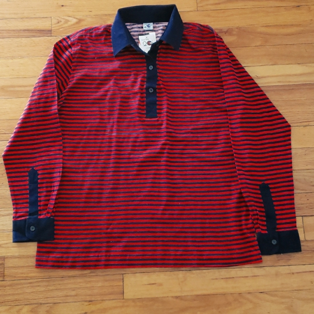 Vintage striped polo